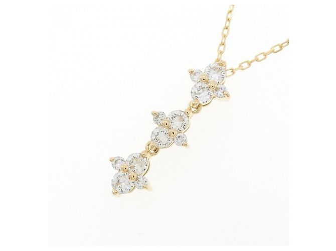 Autre Marque Collana con Diamanti Au750 D'oro - vista 3