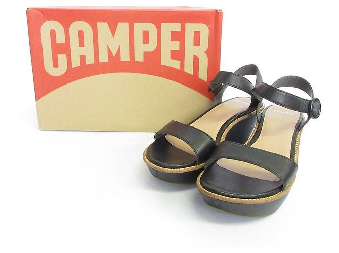 Autre Marque Sandali in pelle Camper DAMAS Nero - vista 11