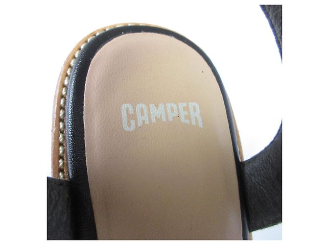 Autre Marque Sandali in pelle Camper DAMAS Nero - vista 7
