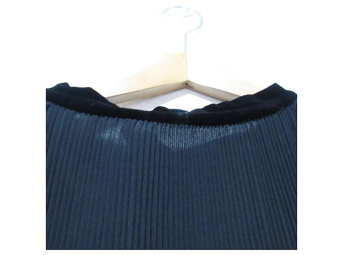 Autre Marque Blusa Peplum Plisada colección DAMA Negro - vista 3