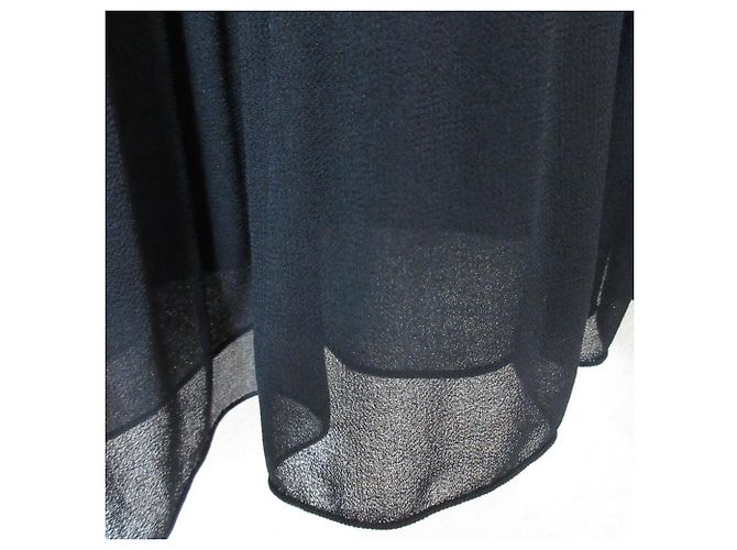 Autre Marque Blusa Peplum Plisada colección DAMA Negro - vista 5