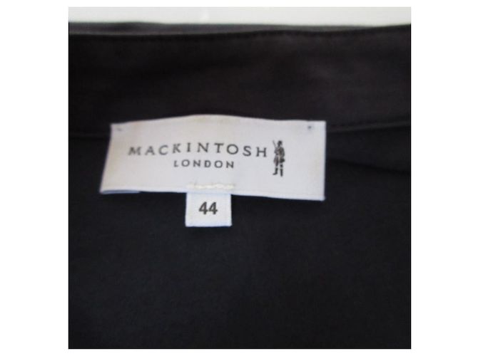 Mackintosh Kurzarm-Bluse Blau Marineblau - Ansicht 9