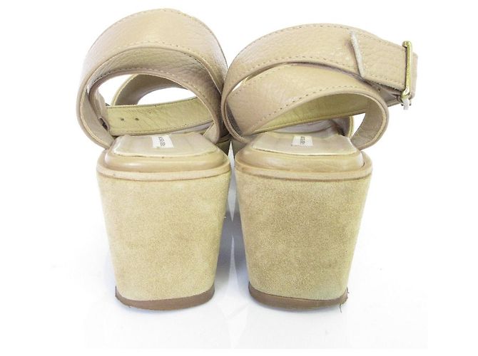 Autre Marque sandali con zeppa MILLY387 di FABIO RUSCONI Beige - vista 5