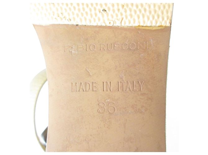 Autre Marque sandali con zeppa MILLY387 di FABIO RUSCONI Beige - vista 8