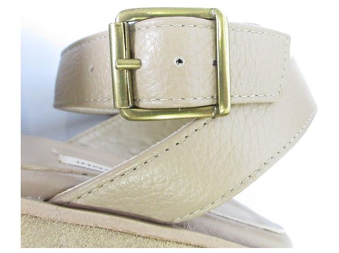 Autre Marque sandali con zeppa MILLY387 di FABIO RUSCONI Beige - vista 9