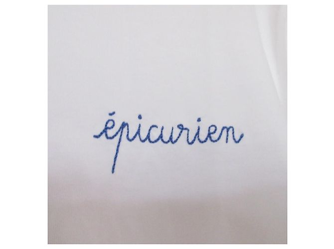 Autre Marque Camiseta de algodón Maison Labiche Blanco - vista 5