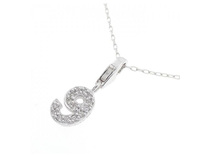 Autre Marque Collana in oro bianco Au750 e diamanti Argento - vista 3