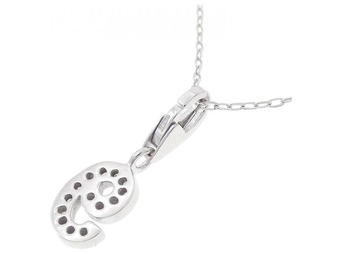 Autre Marque Collana in oro bianco Au750 e diamanti Argento - vista 4