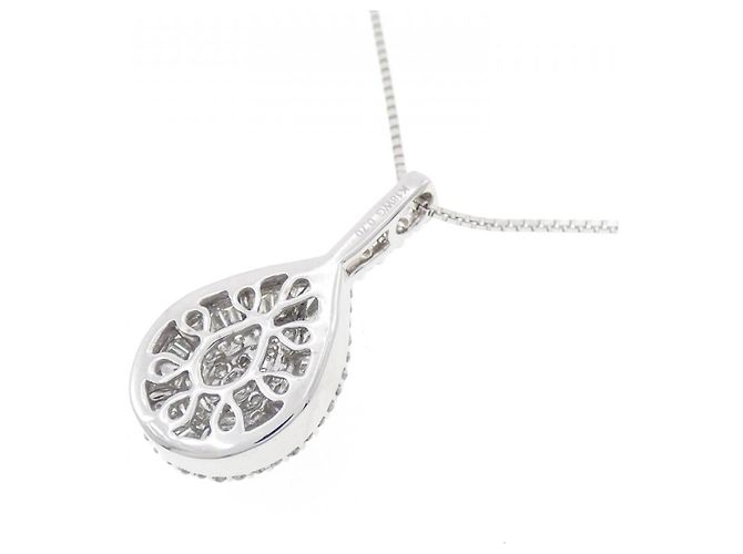 Autre Marque Collana in oro bianco Au750 e diamanti Argento - vista 4
