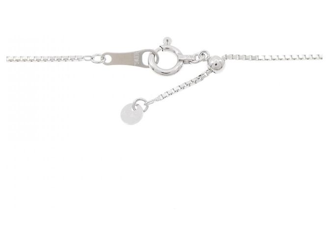 Autre Marque Collana in oro bianco Au750 e diamanti Argento - vista 5