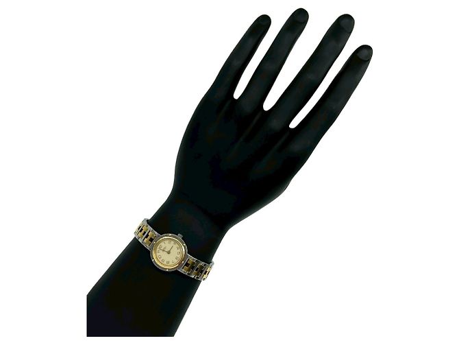 Hermès Vintage Clipper Quarz Armbanduhr - Ansicht 2
