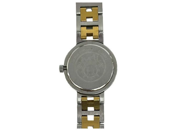 Hermès Vintage Clipper Quarz Armbanduhr - Ansicht 4