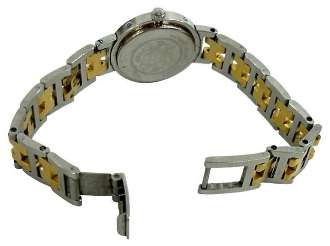 Hermès Hermes Vintage Clipper Logo Gravierte Armbanduhr - Ansicht 10