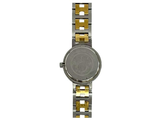 Hermès Hermes Vintage Clipper Logo Gravierte Armbanduhr - Ansicht 6