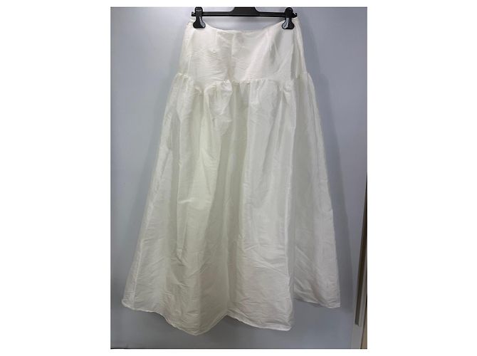 Autre Marque More To Come Gonna Maxi Bianca Bianco - vista 2
