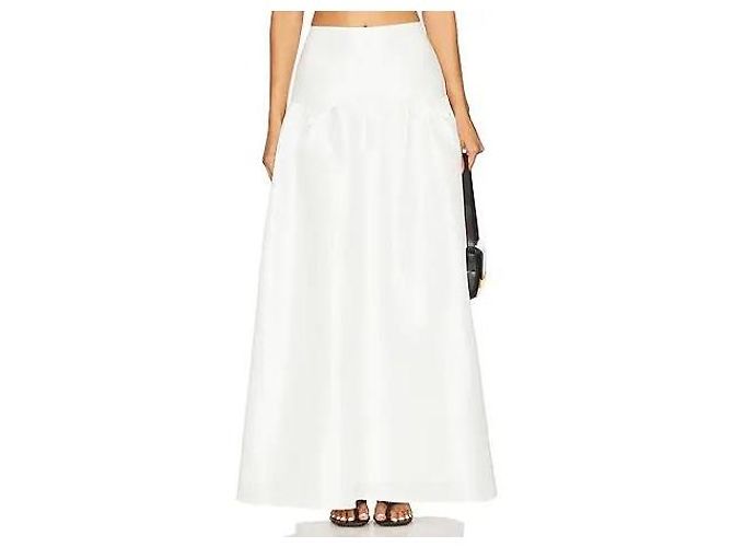 Autre Marque More To Come Gonna Maxi Bianca Bianco - vista 5