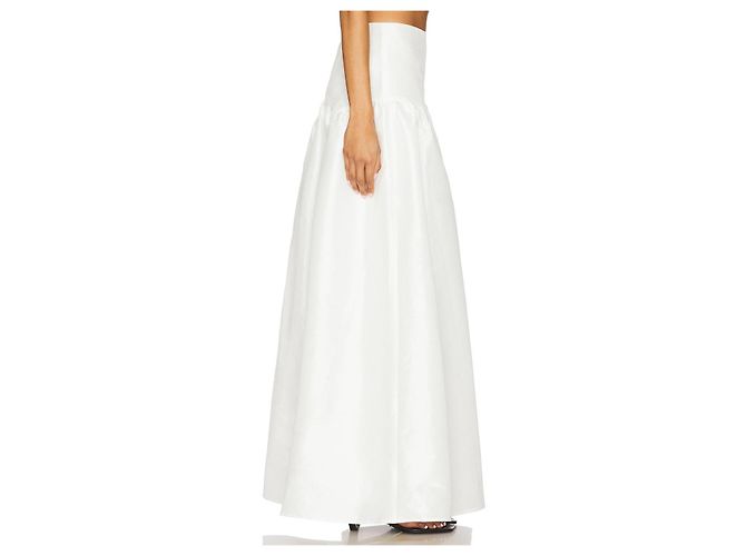 Autre Marque More To Come Gonna Maxi Bianca Bianco - vista 6