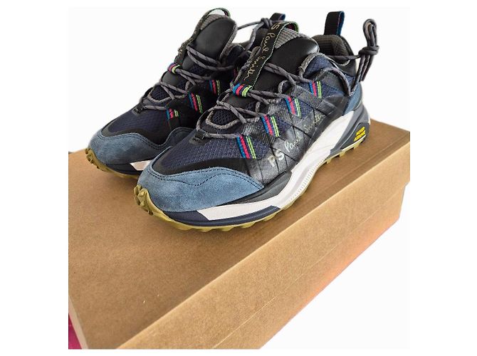 Paul Smith Sneakers Coburn Nero Blu Blu scuro - vista 2