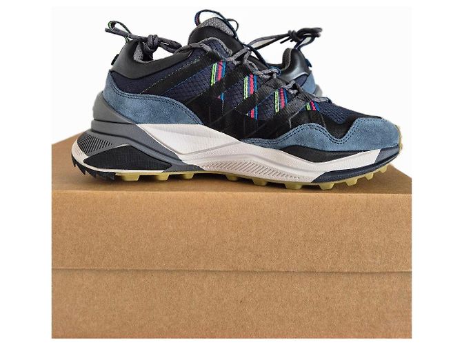Paul Smith Sneakers Coburn Nero Blu Blu scuro - vista 3