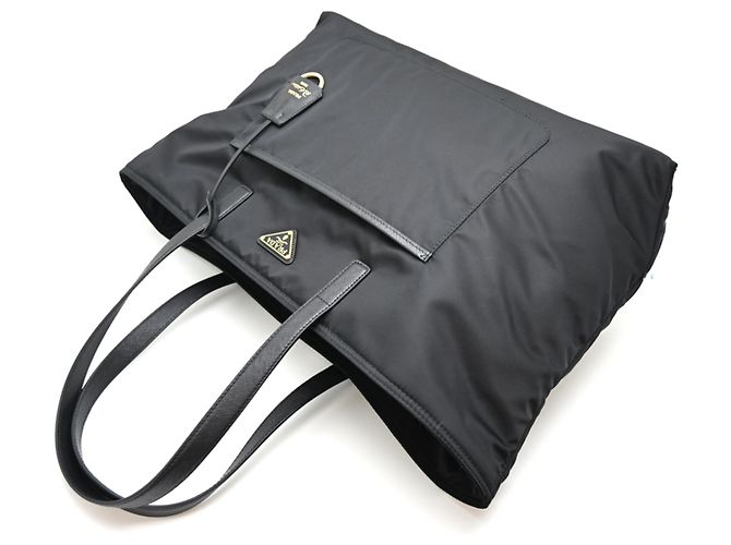 Borsa Tote Prada Re-Edition 1978 Nero - vista 3