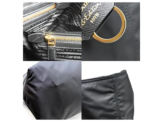 Borsa Tote Prada Re-Edition 1978 Nero - vista 7