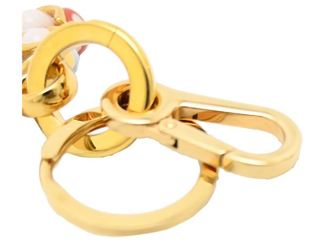Portachiavi Loewe Hamster Anagram Charm Multicolore D'oro - vista 3