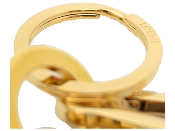 Portachiavi Loewe Hamster Anagram Charm Multicolore D'oro - vista 5