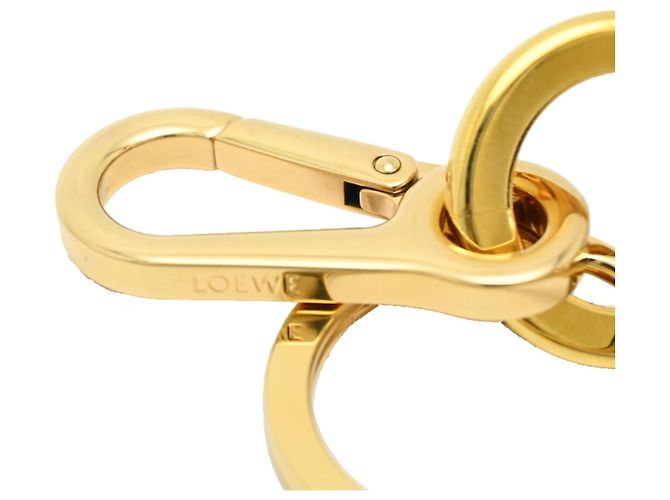Portachiavi Loewe Hamster Anagram Charm Multicolore D'oro - vista 6