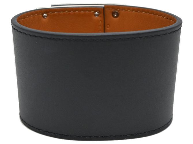 Hermès Bracciale Hermes Kelly Dog Extreme in pelle Swift Noir Nero - vista 3