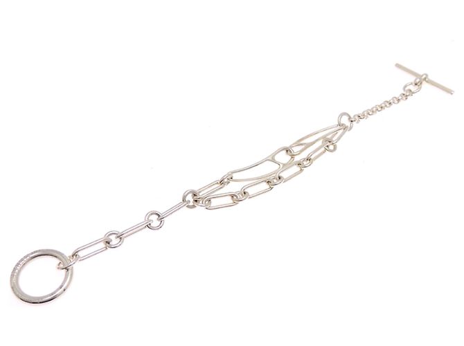Hermès Bracciale Chaine d'Ancre Punk in argento sterling Hermes - vista 3
