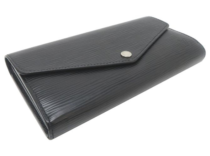 Cartera Bi-Fold Sarah de Louis Vuitton Negro - vista 3