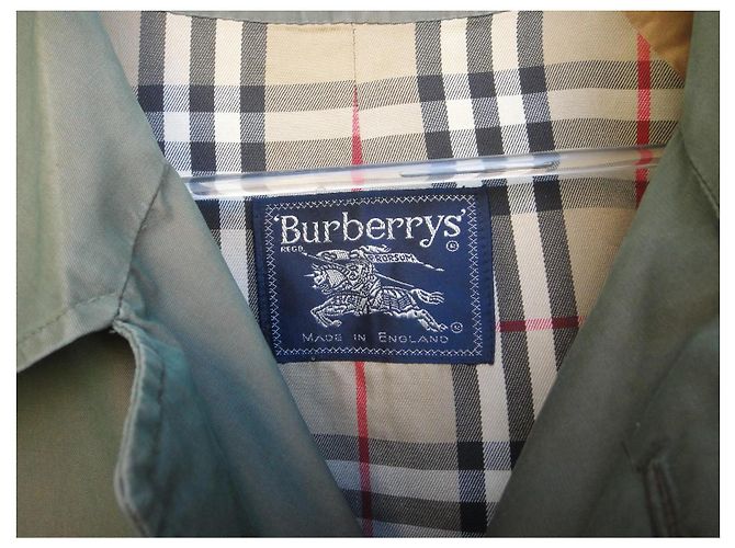 Burberrys Trenchcoat aus reiner Baumwolle Khaki - Ansicht 2