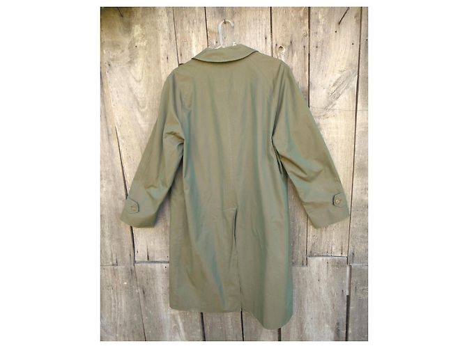 Burberrys Trenchcoat aus reiner Baumwolle Khaki - Ansicht 4