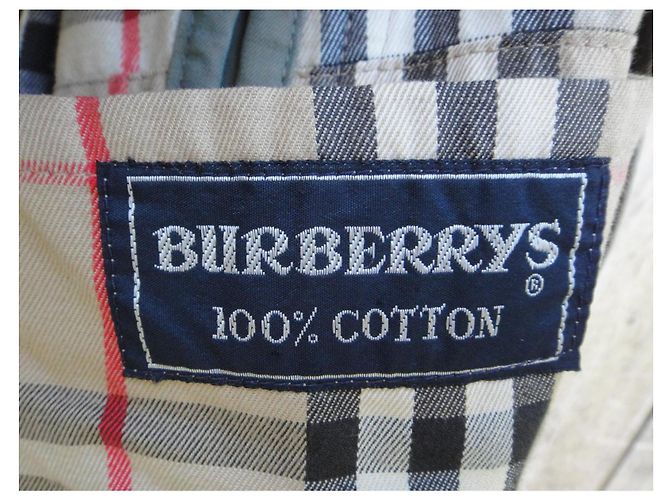 Burberrys Trenchcoat aus reiner Baumwolle Khaki - Ansicht 5