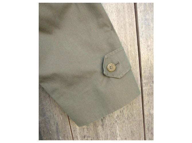 Burberrys Trenchcoat aus reiner Baumwolle Khaki - Ansicht 8