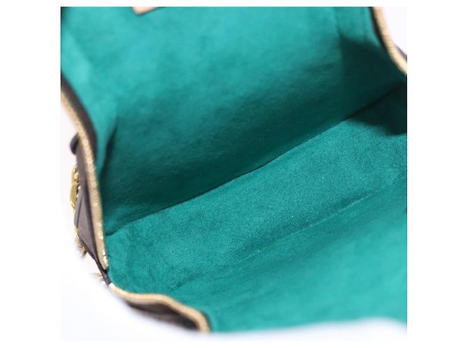 LOUIS VUITTON Monogram Wallet On Chain Rabbit Bag Rose M11452 LV Auth 184890SM Marrom Monograma - vista 11