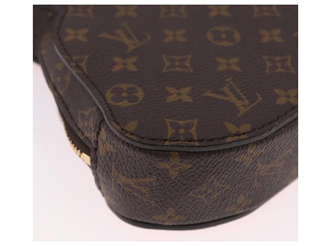 LOUIS VUITTON Monogram Wallet On Chain Rabbit Bag Rose M11452 LV Auth 184890SM Marrom Monograma - vista 17