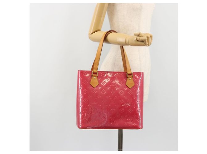 LOUIS VUITTON Borsa Monogram Vernis Houston Fran Boise M9132F LV Auth 184678V - vista 25