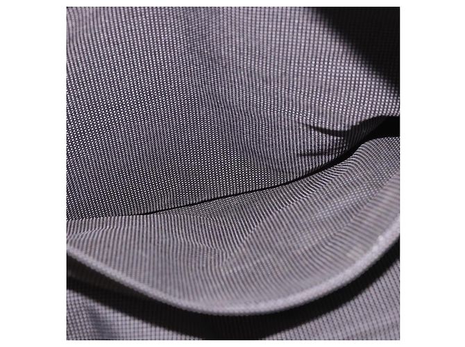 Hermès HERMES Her Line MM Handtasche Canvas Grau Silber Authentisch 184699 Braun - Ansicht 21