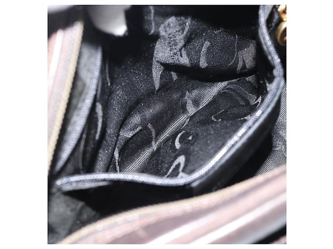 Borsa a tracolla Salvatore Ferragamo Vala in pelle marrone oro Auth ka4659 D'oro - vista 20
