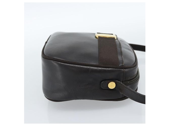 Borsa a tracolla Salvatore Ferragamo Vala in pelle marrone oro Auth ka4659 D'oro - vista 4