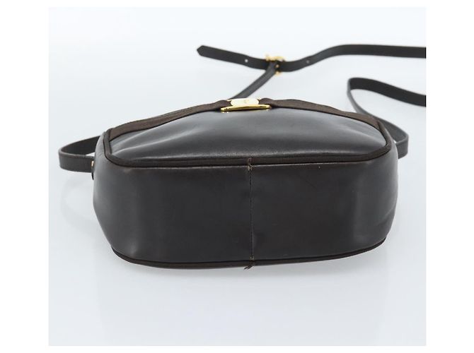 Borsa a tracolla Salvatore Ferragamo Vala in pelle marrone oro Auth ka4659 D'oro - vista 5