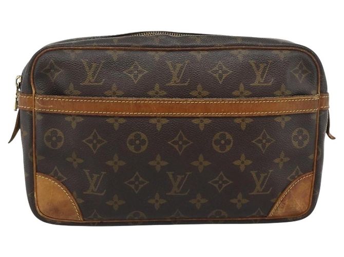 LOUIS VUITTON Clutch Monogram Compiegne 28 M51845 LV Auth 185083 Monogramma - vista 13