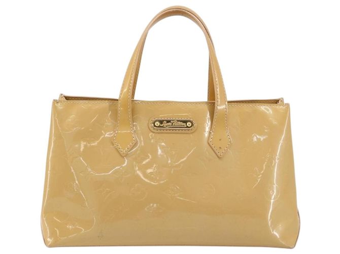 LOUIS VUITTON Borsa Vernis Wilshire PM Rose Flow Lantern M91642 Auth 184679 - vista 13