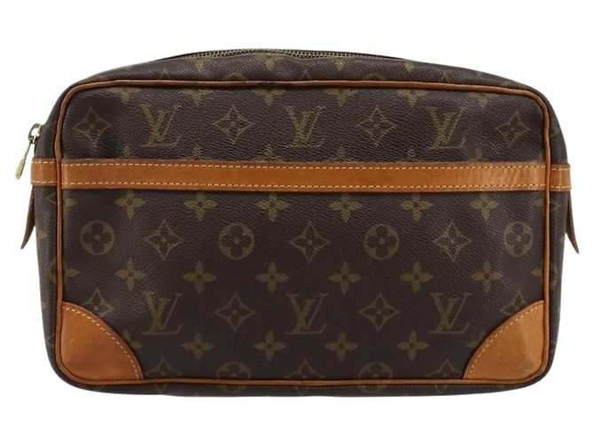 LOUIS VUITTON Clutch Monogram Compiegne 28 M51845 LV Auth BA13393 Monogramma - vista 13