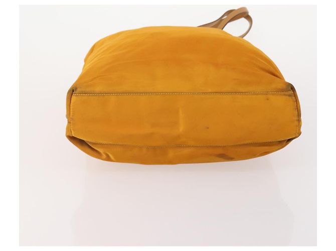 Borsa a Spalla PRADA Nylon 2 Set Orange Red Auth ti3988 Rosso Arancione - vista 7