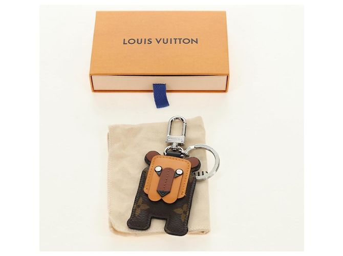 LOUIS VUITTON Monogram Porte Cles Animal Tiger Bag Charm MP1996 LV Auth 184681M Monogramma - vista 12