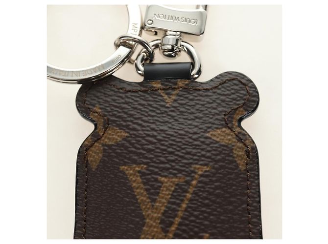 LOUIS VUITTON Monogram Porte Cles Animal Tiger Bag Charm MP1996 LV Auth 184681M Monogramma - vista 7