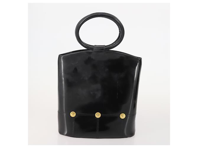 Borsa GIVENCHY in pelle 2 Set Nero Marrone Auth gh2056 - vista 2