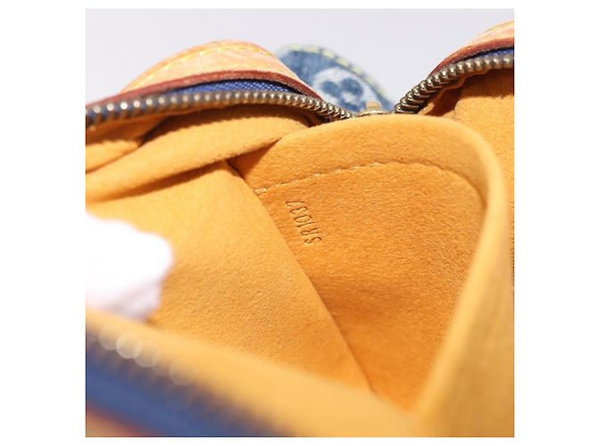 LOUIS VUITTON Monogram Denim Marsupio Body Bag Blue M95347 LV Auth 184945SAV - vista 11